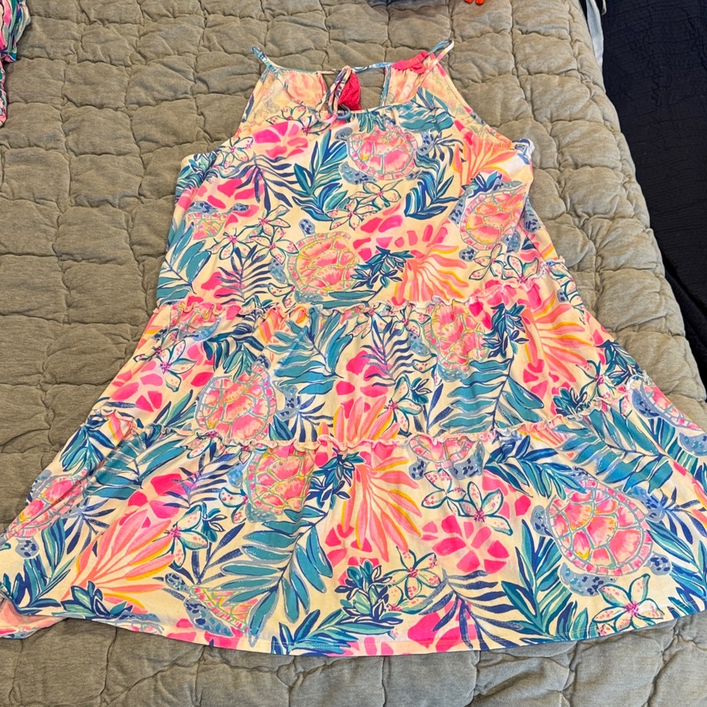 Lilly Pulitzer Pink and Blue Dress